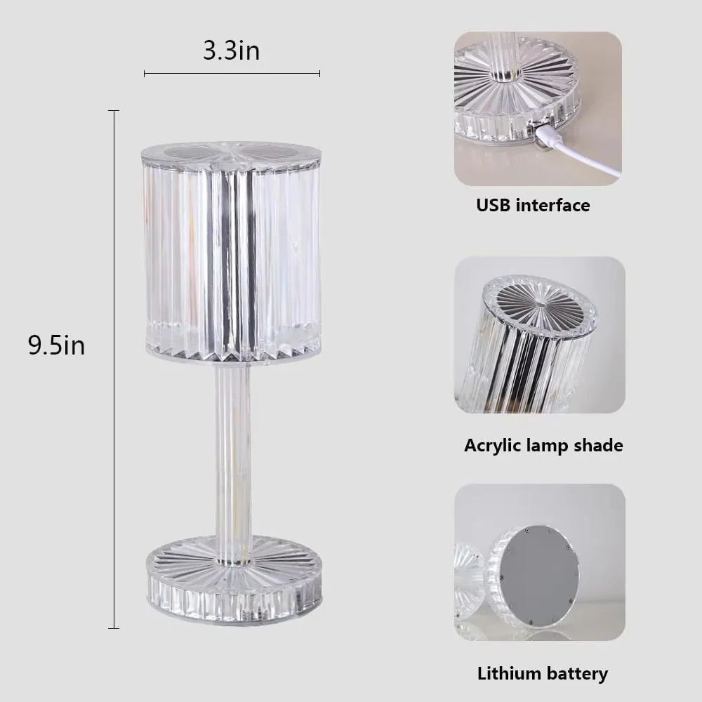 CrystalGlow Touch Lamp - Image 6