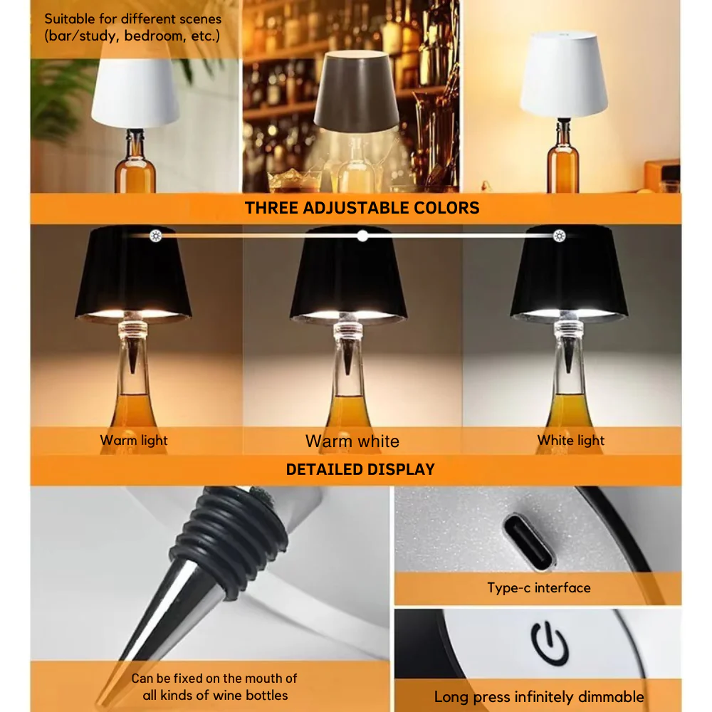 GlowCork Touch Lamp - Image 5